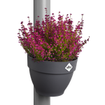 vibia campana pot gouttière 22cm anthracite